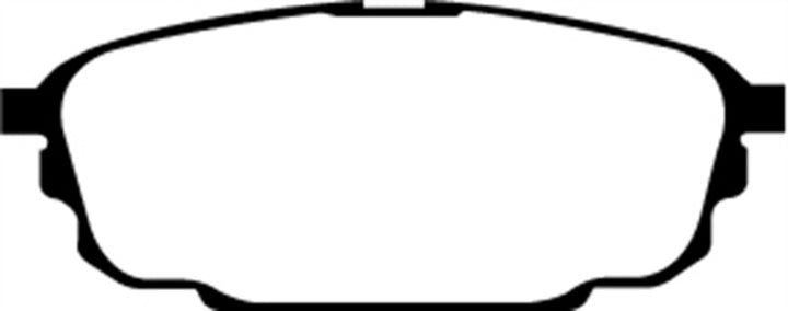 EBC 01-04 Mazda Protege 2.0 (Rear Rotors) Ultimax2 Rear Brake Pads