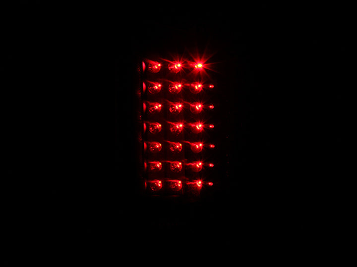 ANZO 2006-2008 Dodge Ram 1500 LED Taillights Black