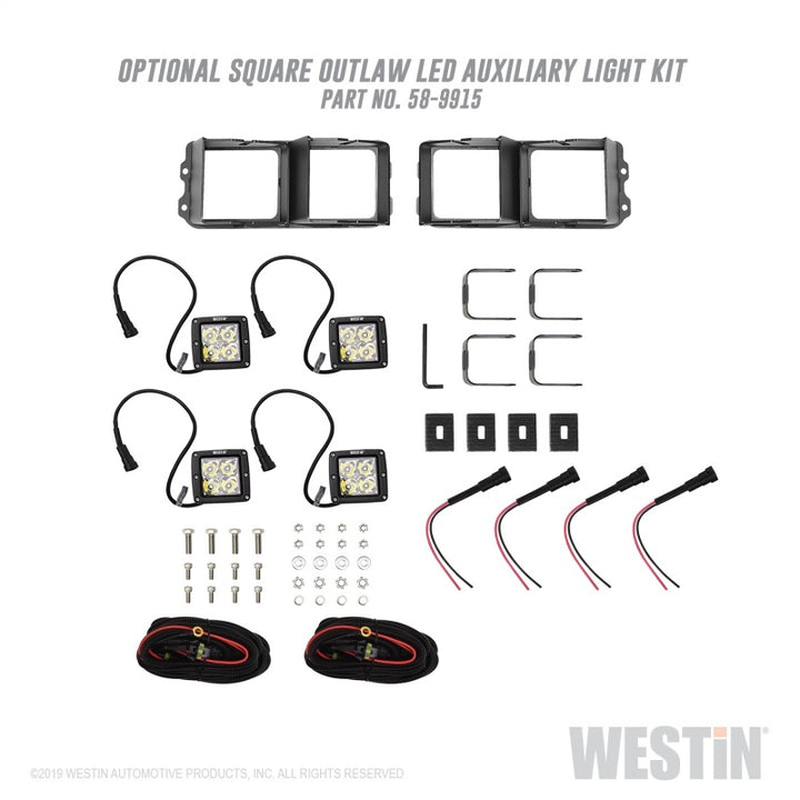 Westin 2019 Dodge Ram 1500 ( Excludes 1500 Classic & Rebel Models ) Pro-Mod Front Bumper - Text. Blk