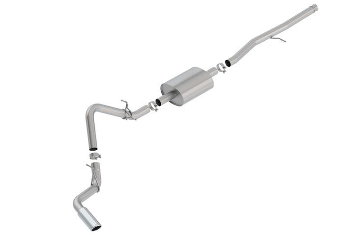 Borla 2019 Silv/Sierra C/B Exhaust S-Type 1500 5.3L V8 AT 2&4WD EC STB(78.8) CC SB(69.3) 147.4 WB