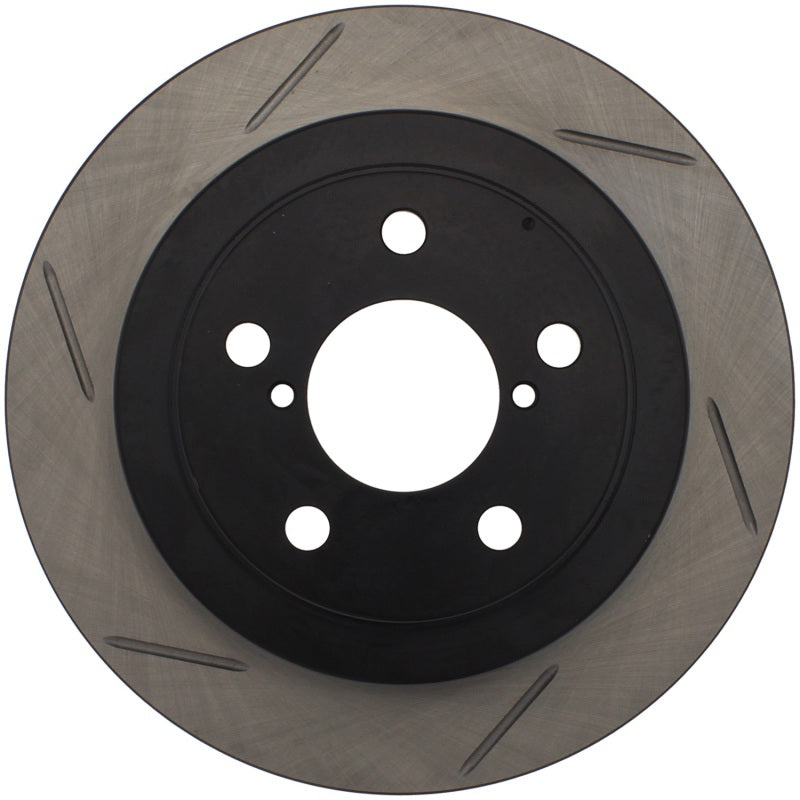 StopTech Power Slot 02-05 WRX Rear Right SportStop Slotted Rotor