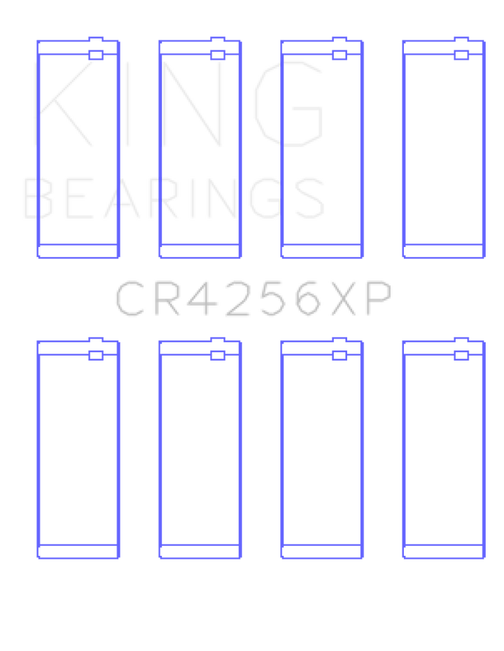 King Engine Bearings 03-05 Dodge Neon SRT4 2.4L (Size 0.50 Oversized) Performance Rod Bearing Set