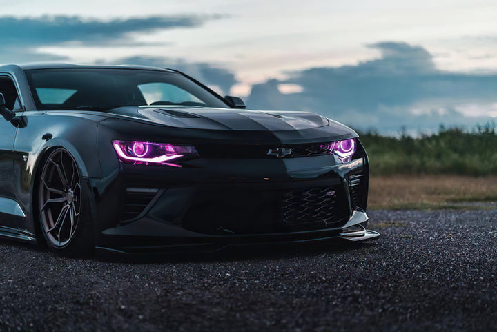 Oracle 16-18 Chevy Camaro RGB+W Headlight DRL  Kit - ColorSHIFT w/ Simple Controller