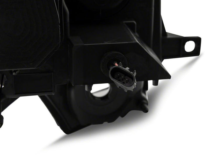 Raxiom 09-14 Ford F-150 Super White LED Halo Projector Headlights- Black Housing (Clear Lens)