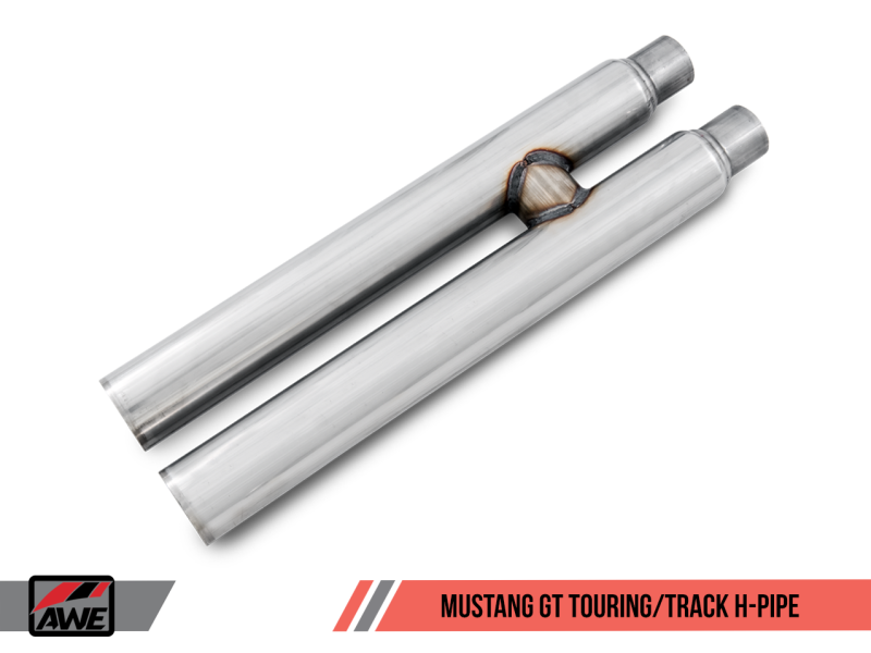 AWE Tuning S550 Mustang GT Cat-Back Exhaust - Touring Edition (Diamond Black Tips)