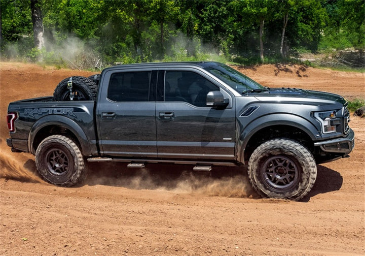 N-Fab RKR Rails 2019 Chevy/GMC 1500 Crew Cab - Cab Length - Tex. Black - 1.75in