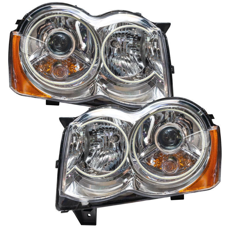 Oracle 08-10 Jeep Grand Cherokee SMD HL - HID - ColorSHIFT w/ 2.0 Controller