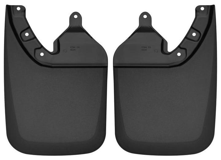 Husky Liners 2016 Toyota Tacoma w/ OE Fender Flares Custom Molded Rear Mud Guards - Black
