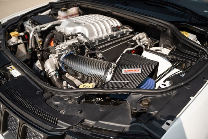 Corsa 20-25 Dodge Durango SRT Hellcat Carbon Fiber Air Intake w/ MaxFlow 5 Oil Filter
