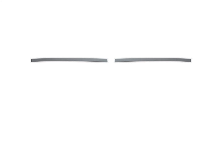 Putco 17-20 Ford SuperDuty - Black Platinum Upper Tailgate Accent - 2pcs