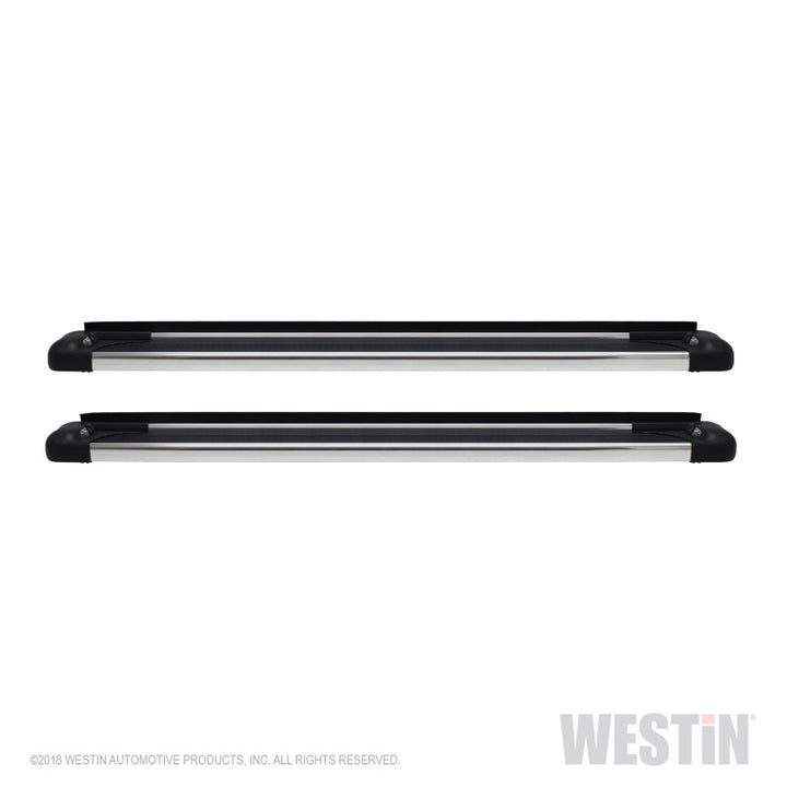 Westin SG6 Polished Aluminum Running Boards 85.5 in - Polished