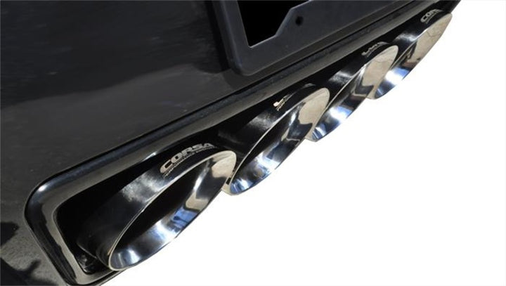 Corsa 2014-2019 Corvette C7 Coupe 6.2L V8 AT/MT 2.75in Valve-Back Dual Rear Exit Polished Xtreme Exh