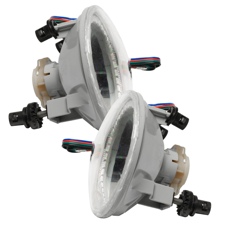 Oracle Lighting 07-13 Chevrolet Avalanche Pre-Assembled LED Halo Fog Lights -Red
