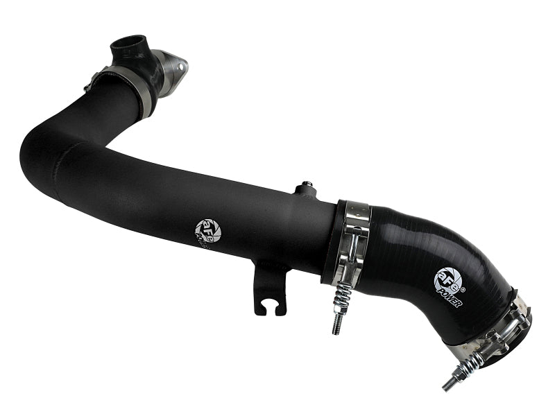 aFe BladeRunner 2.5in Aluminum Hot Side Charge Pipe 15-20 Subaru WRX 2.0T - Black