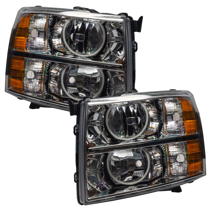 Oracle 07-13 Chevrolet Silverado SMD HL - Round Style - ColorSHIFT w/ 2.0 Controller