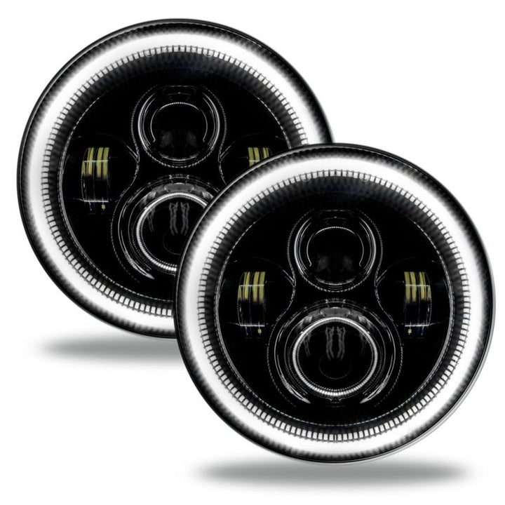 Oracle Jeep Wrangler JL/Gladiator JT 7in. High Powered LED Headlights (Pair) - Dynamic