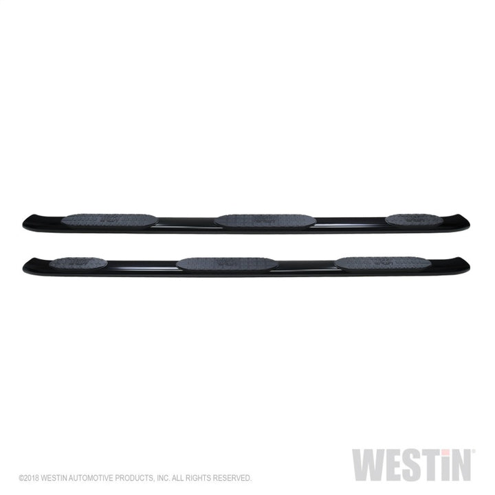 Westin 2019 Ram 1500 Crew Cab w/ 6.5ft Bed PRO TRAXX 5 W2W Oval Nerf Step Bars - Black