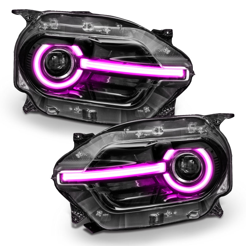 Oracle 2021 Ford Bronco Sport RGB+W Headlight DRL + Halo  - ColorSHIFT w/o Controller