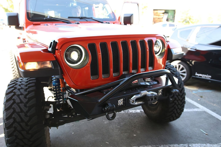 Oracle Oculus Bi-LED Projector Headlights for Jeep JL/Gladiator JT - Matte Blk - 5500K