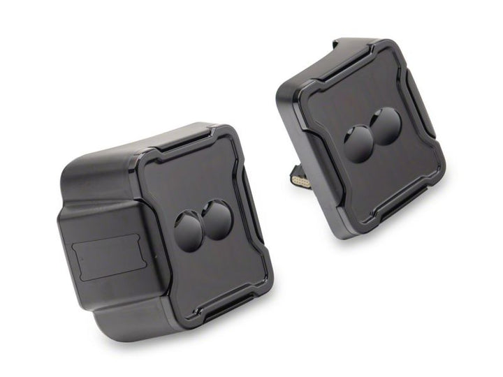 Raxiom 18-23 Jeep Wrangler JL Axial Series Linear LED Tail Lights- Black Housing (Smoked Lens)