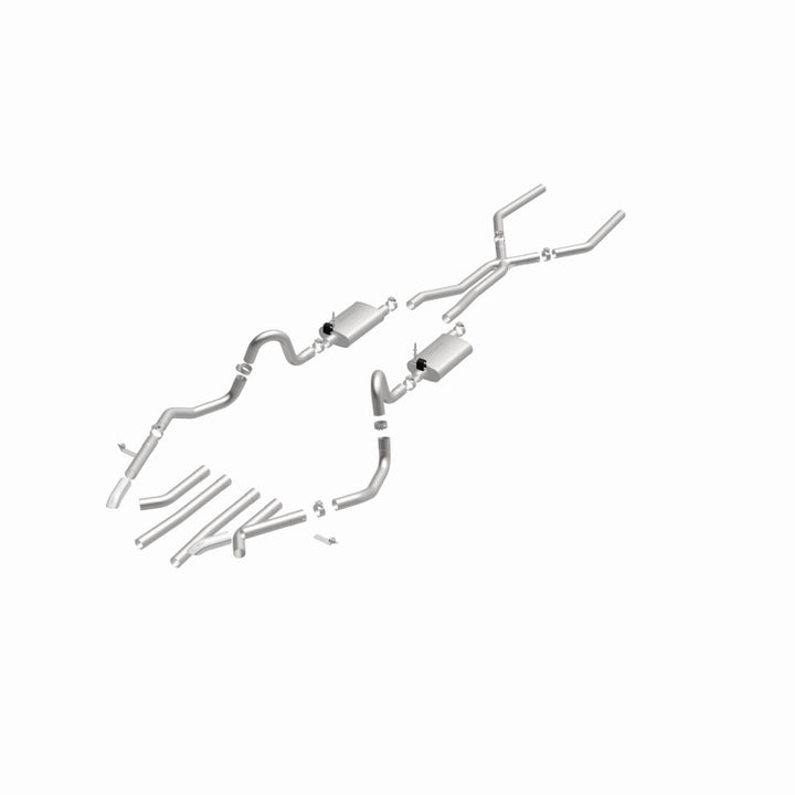 MagnaFlow Sys Cat-Back 68-72 GM A-Body Chevelle et
