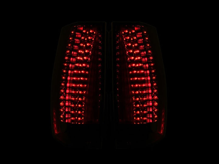 ANZO 2007-2011 Cadillac Escalade LED Taillights Chrome