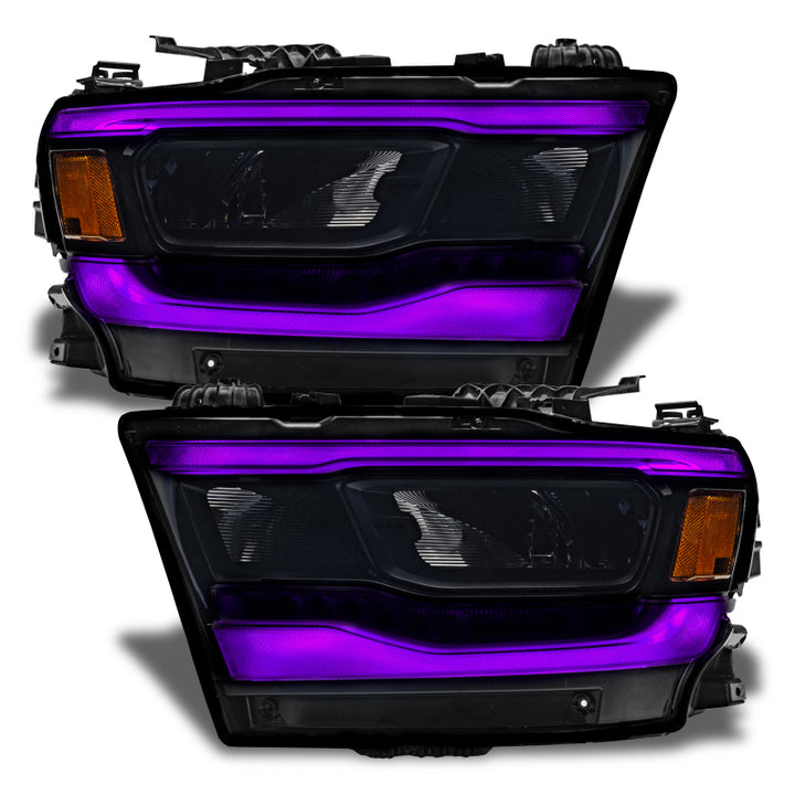 Oracle 19-21 Dodge RAM 1500 Reflector LED Headlight DRL Kit - w/Simple Controller