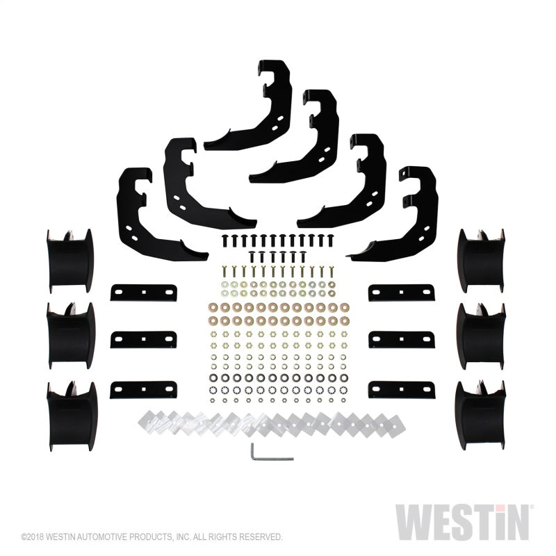 Westin 2019 Ram 1500 Crew Cab (Excl. 1500 Classic) PRO TRAXX 4 Oval Nerf Step Bars - SS - Black