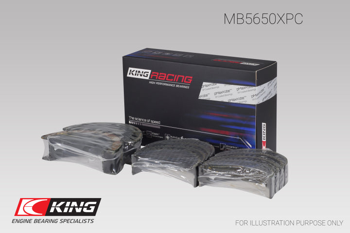 King Engine Bearings Ford 370/ 429/ 460 16V OHV (Size STDX) Main Bearing Set