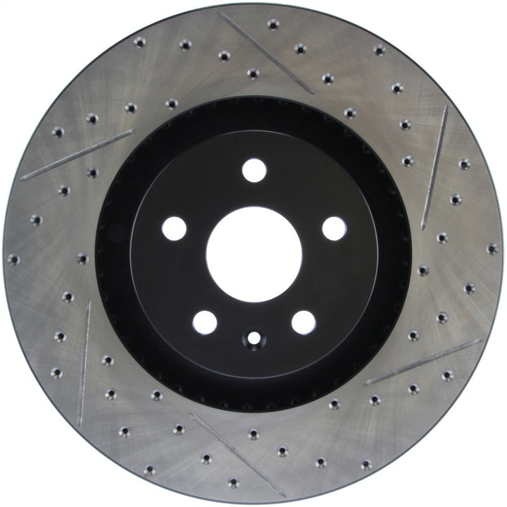 StopTech Drilled & Slotted Left Sport Brake Rotor for 2009 Cadillac CTS-V