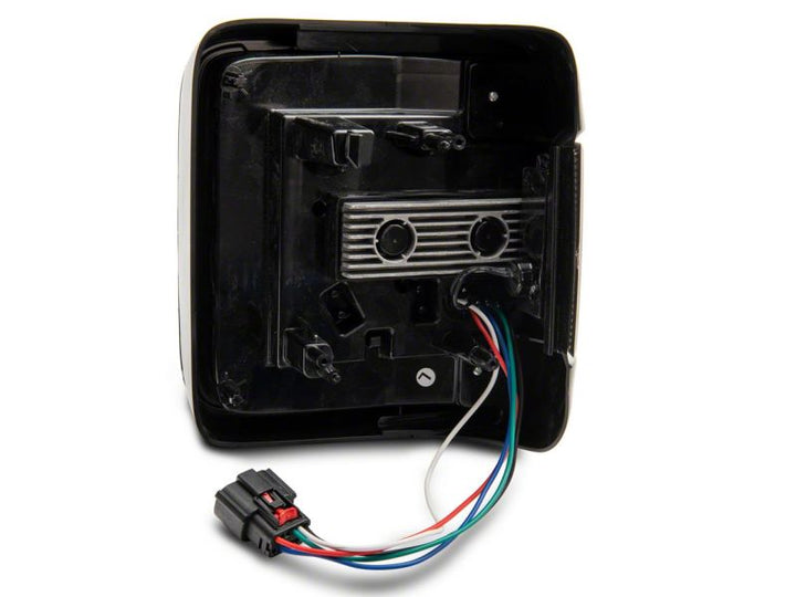 Raxiom 18-23 Jeep Wrangler JL Axial Series LED Tail Lights- Black Housing (Smoked Lens)