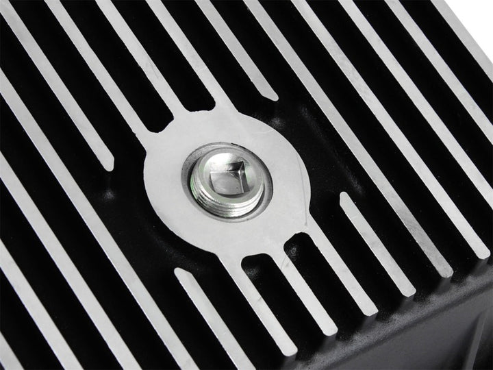 aFe Transmission Pan (Black); Ford Trucks 94-08 AODE