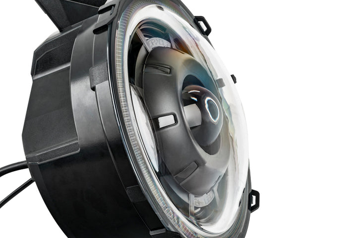 Oracle Oculus Bi-LED Projector Headlights for Jeep JL/Gladiator JT Satin Silver 5500K