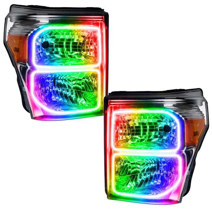 Oracle 11-16 Ford F250/350 LED HL - ColorSHIFT w/ 2.0 Controller