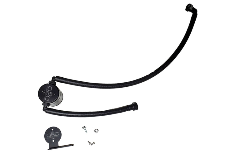 J&amp;L 20-25 Chevrolet Corvette 6.2L LT2 Targa Top Passenger Side Oil Separator 3.0 - Black Anodize