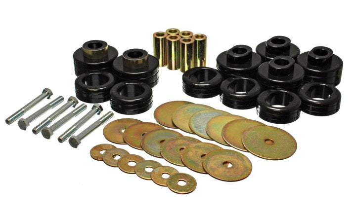 Energy Suspension Ford Rear Subframe Bushing Set - Black