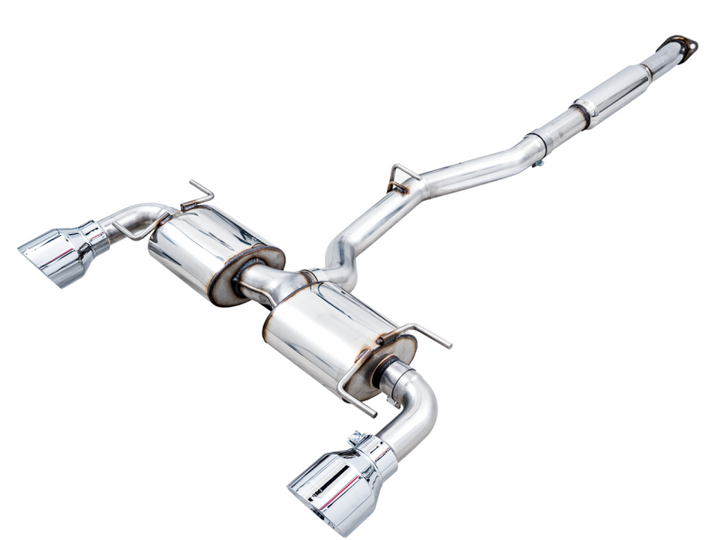 AWE Tuning Subaru BRZ/ Toyota GR86/ Toyota 86 Touring Edition Cat-Back Exhaust- Chrome Silver Tips
