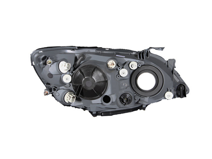 ANZO 01-05 Lexus IS300 Crystal Headlights Black