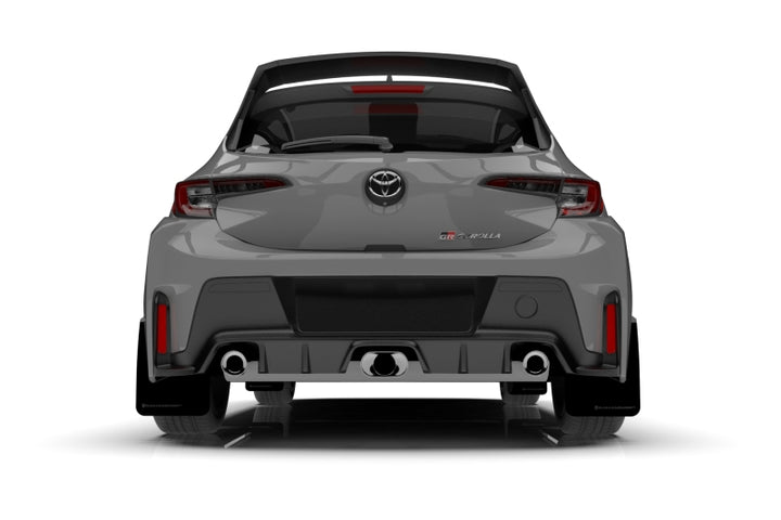 Rally Armor 23-26 Toyota GR Corolla Black UR Mud Flap w/Red Logo