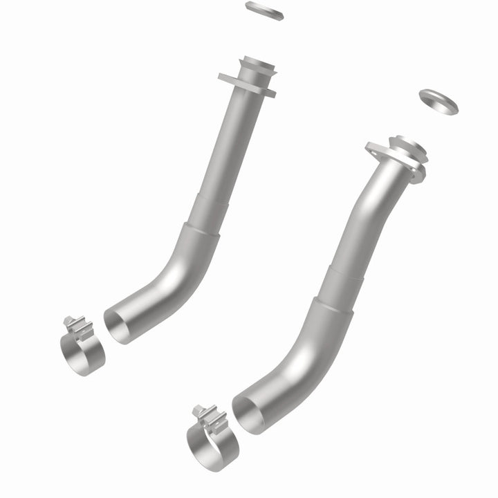 MagnaFlow 66-72 Chevy C10 Pickup V8 2-Piece Front Exhaust Pipe Kit (2in Tubing/Clamps/Inlet Flanges)