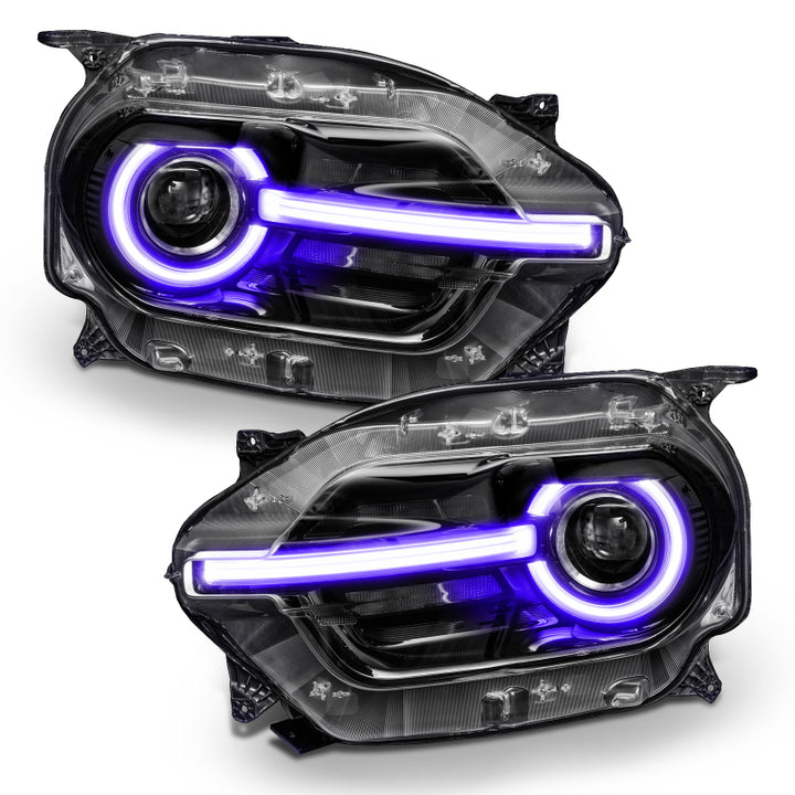 Oracle 2021 Ford Bronco Sport RGB+W Headlight DRL + Halo  - ColorSHIFT w/ RF Controller