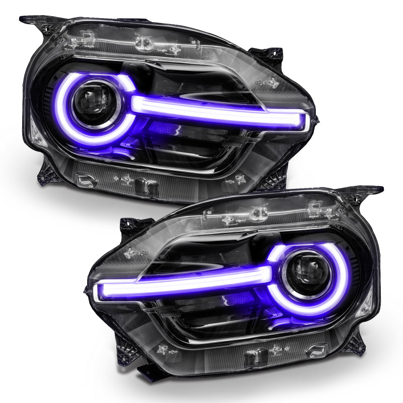 Oracle 2021 Ford Bronco Sport RGB+W Headlight DRL + Halo - ColorSHIFT w/ BC1 Controller