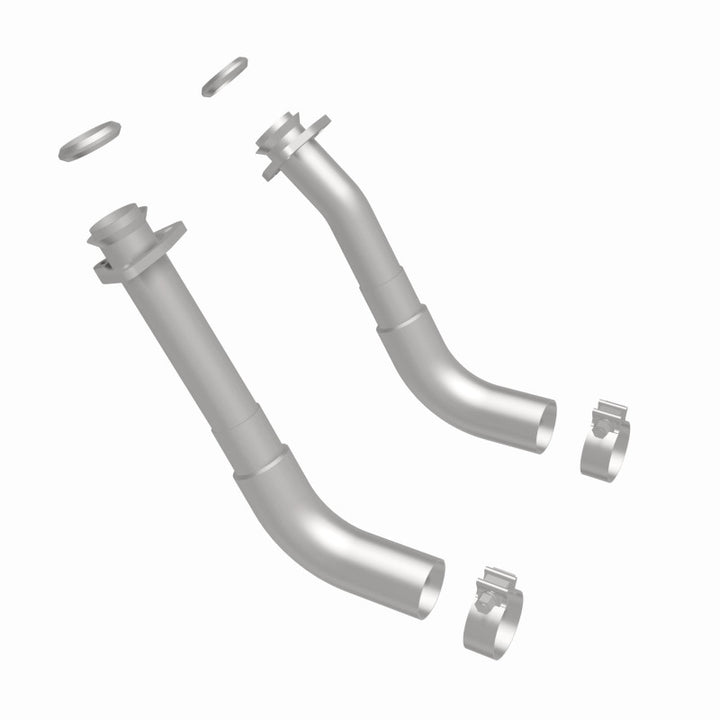 MagnaFlow 66-72 Chevy C10 Pickup V8 2-Piece Front Exhaust Pipe Kit (2in Tubing/Clamps/Inlet Flanges)