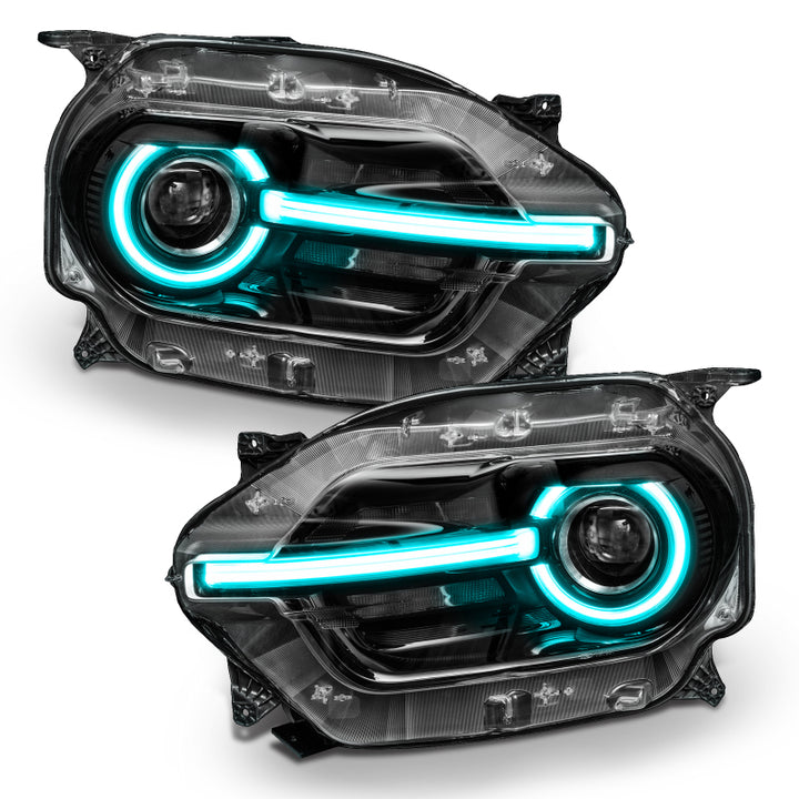 Oracle 2021 Ford Bronco Sport RGB+W Headlight DRL + Halo  - ColorSHIFT w/ RF Controller