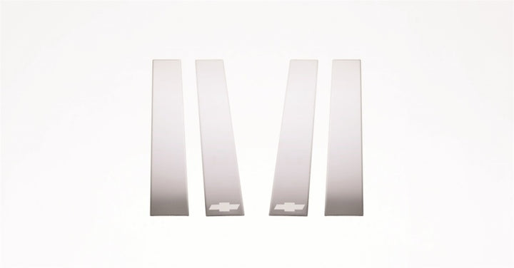 Putco 14-14 Chevrolet Silverado HD - (Crew Cab) - 4pcs Stainless Steel Pillar Posts Classic