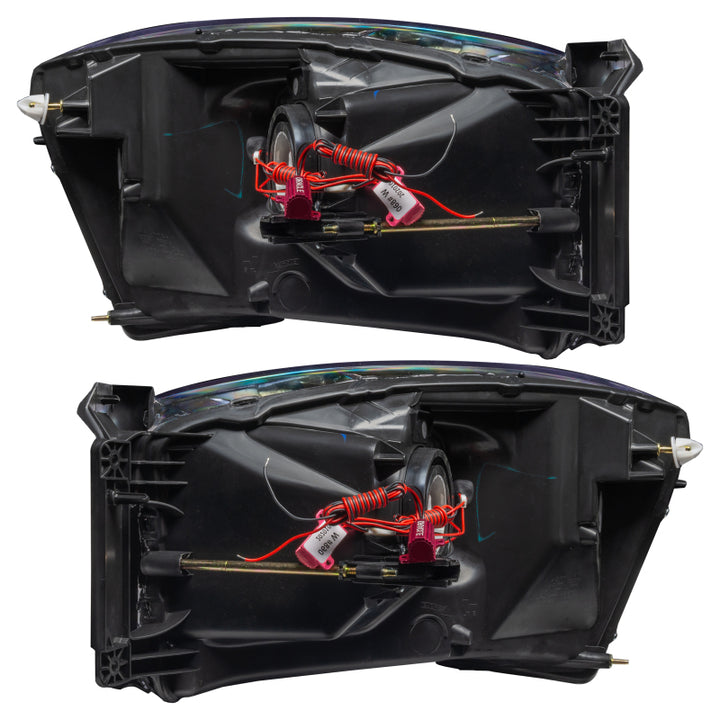 Oracle 07-08 Dodge Ram SMD HL - Black - ColorSHIFT w/ BC1 Controller