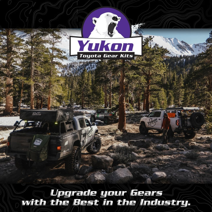 Yukon Gear Ring & Pinion Gear Kit Front & Rear for Toyota 10.5/9R Differential 5.29 Ratio