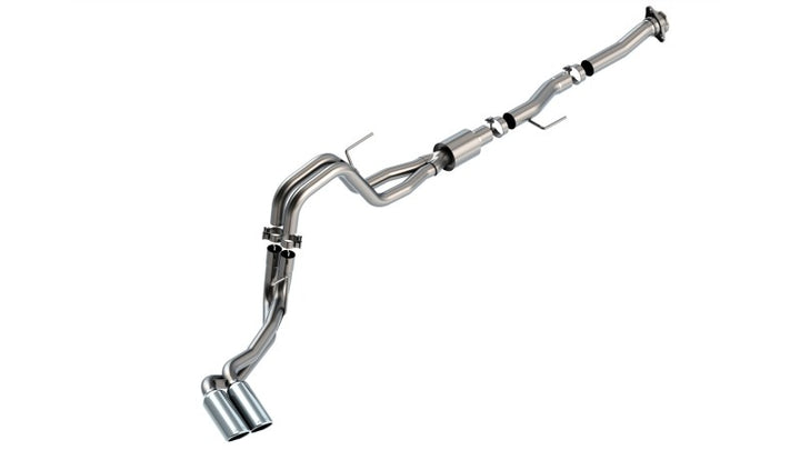 Borla F-150 2021 5.0L 2dr RC SB (122.8 WB) XL/XLT 3/2.25 DSE Cat-Back ATAK Chrome Tips