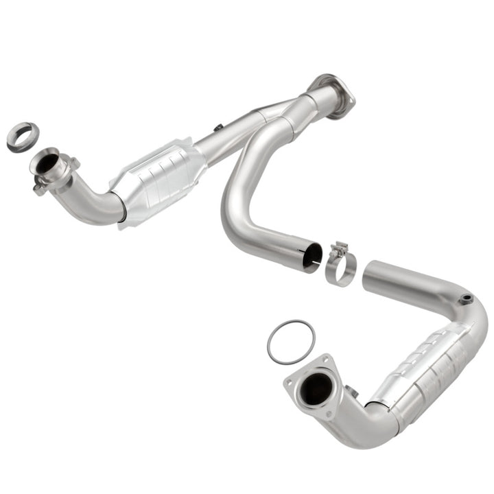 MagnaFlow Direct Fit Catalytic Converter 07-09 Hummer Truck H2 Y-Pipe Assy