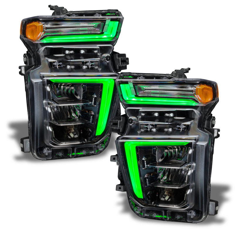 Oracle 20-21 Chevy Silverado HD 2500 RGB+W Headlight DRL Kit - ColorSHIFT w/o Controller